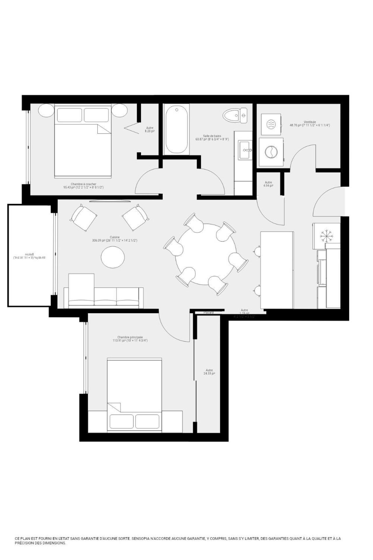 Apartment Initial / Artwood / Centre-ville De